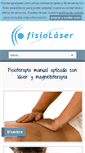 Mobile Screenshot of fisioterapialaser.com